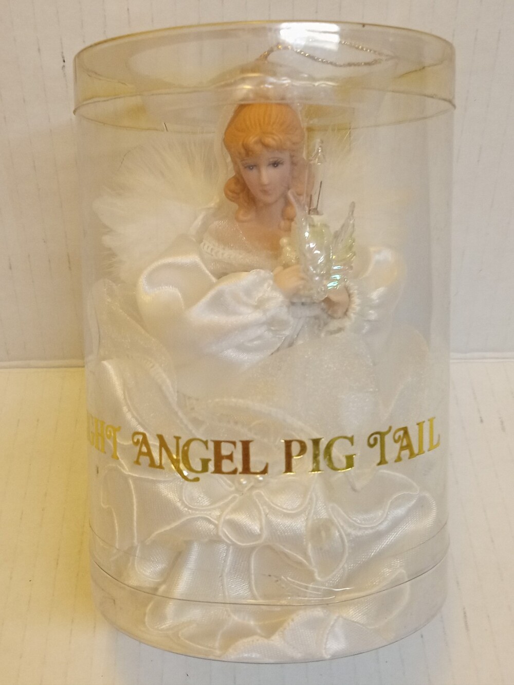 Vintage Angel Christmas Tree Topper by Roman Inc from 2000